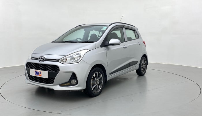 2017 Hyundai Grand i10 ASTA 1.2 KAPPA VTVT, Petrol, Manual, 47,974 km, Left Front Diagonal