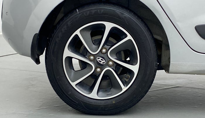 2017 Hyundai Grand i10 ASTA 1.2 KAPPA VTVT, Petrol, Manual, 47,974 km, Right Rear Wheel