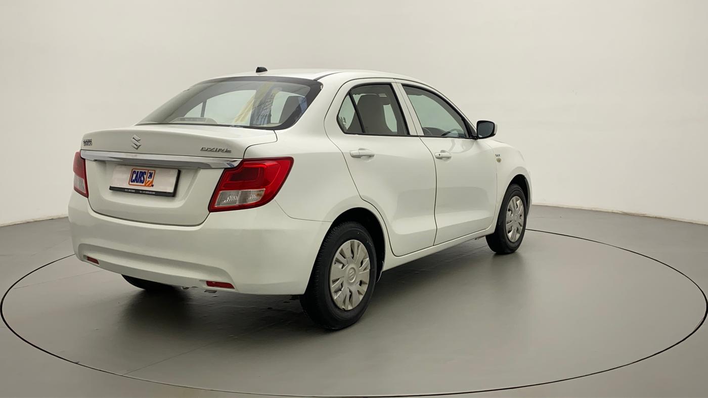 2017 Maruti Dzire LXI, CNG, Manual, 13,599 km, Right Back Diagonal