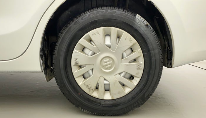 2017 Maruti Dzire LXI, CNG, Manual, 13,599 km, Left Rear Wheel