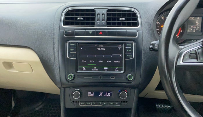 2017 Skoda Rapid STYLE 1.6 MPI AT, Petrol, Automatic, 1,06,132 km, Air Conditioner