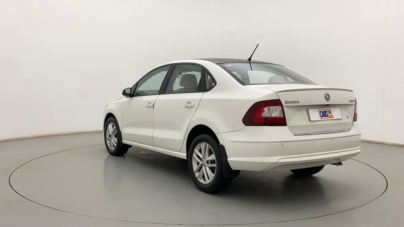 2017 Skoda Rapid STYLE 1.6 MPI AT, Petrol, Automatic, 1,06,132 km, Left Back Diagonal