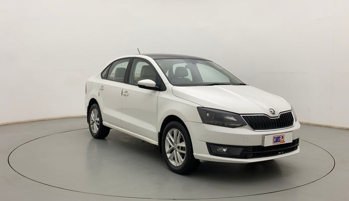 2017 Skoda Rapid STYLE 1.6 MPI AT, Petrol, Automatic, 1,06,132 km, Right Front Diagonal