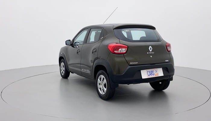 2019 Renault Kwid RXT 1.0 AMT (O), Petrol, Automatic, 33,733 km, Left Back Diagonal