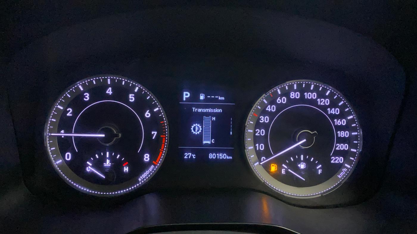 2019 Hyundai VENUE SX PLUS 1.0 TURBO DCT, Petrol, Automatic, 80,263 km, Odometer Image