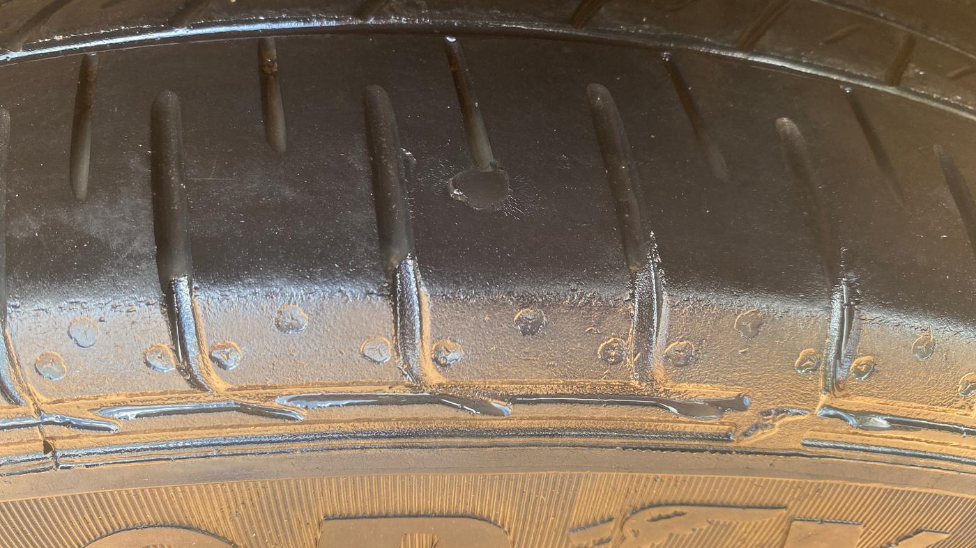 2019 Tata NEXON XZA PLUS PETROL, Petrol, Automatic, 65,473 km, Left Rear Tyre Tread