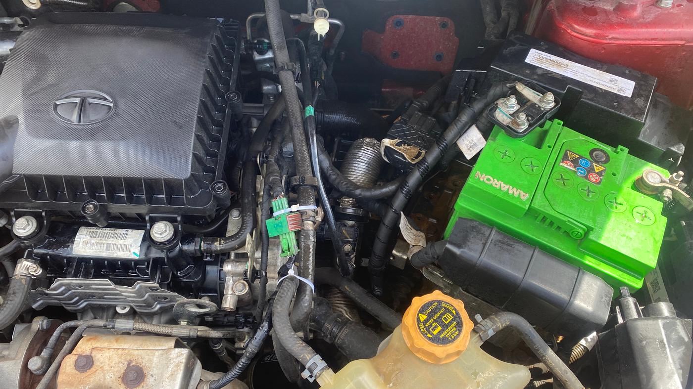2019 Tata NEXON XZA PLUS PETROL, Petrol, Automatic, 65,473 km, Engine View - Left