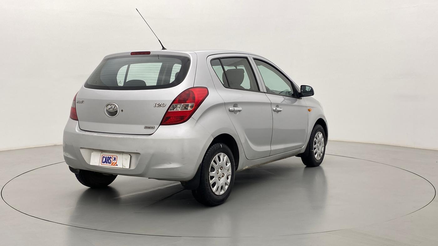 2010 Hyundai i20 MAGNA O 1.2, Petrol, Manual, 75,771 km, Right Back Diagonal