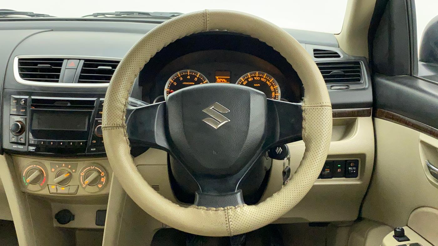 2015 Maruti Swift Dzire VXI, Petrol, Manual, 36,888 km, Steering Wheel Close Up