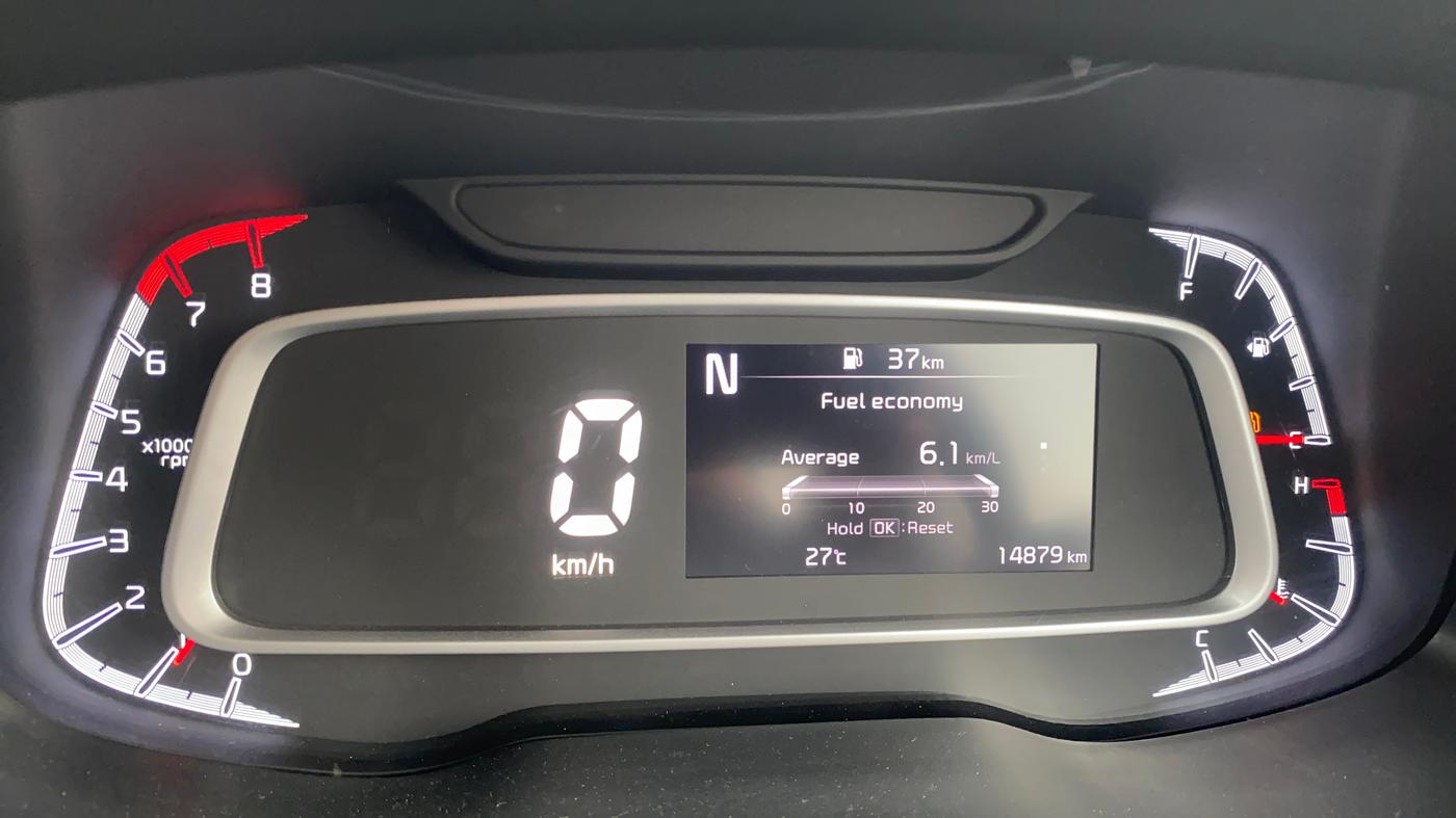 2022 KIA SONET HTX ANNIVERSARY EDITION 1.0 IMT, Petrol, Manual, 14,868 km, Odometer Image