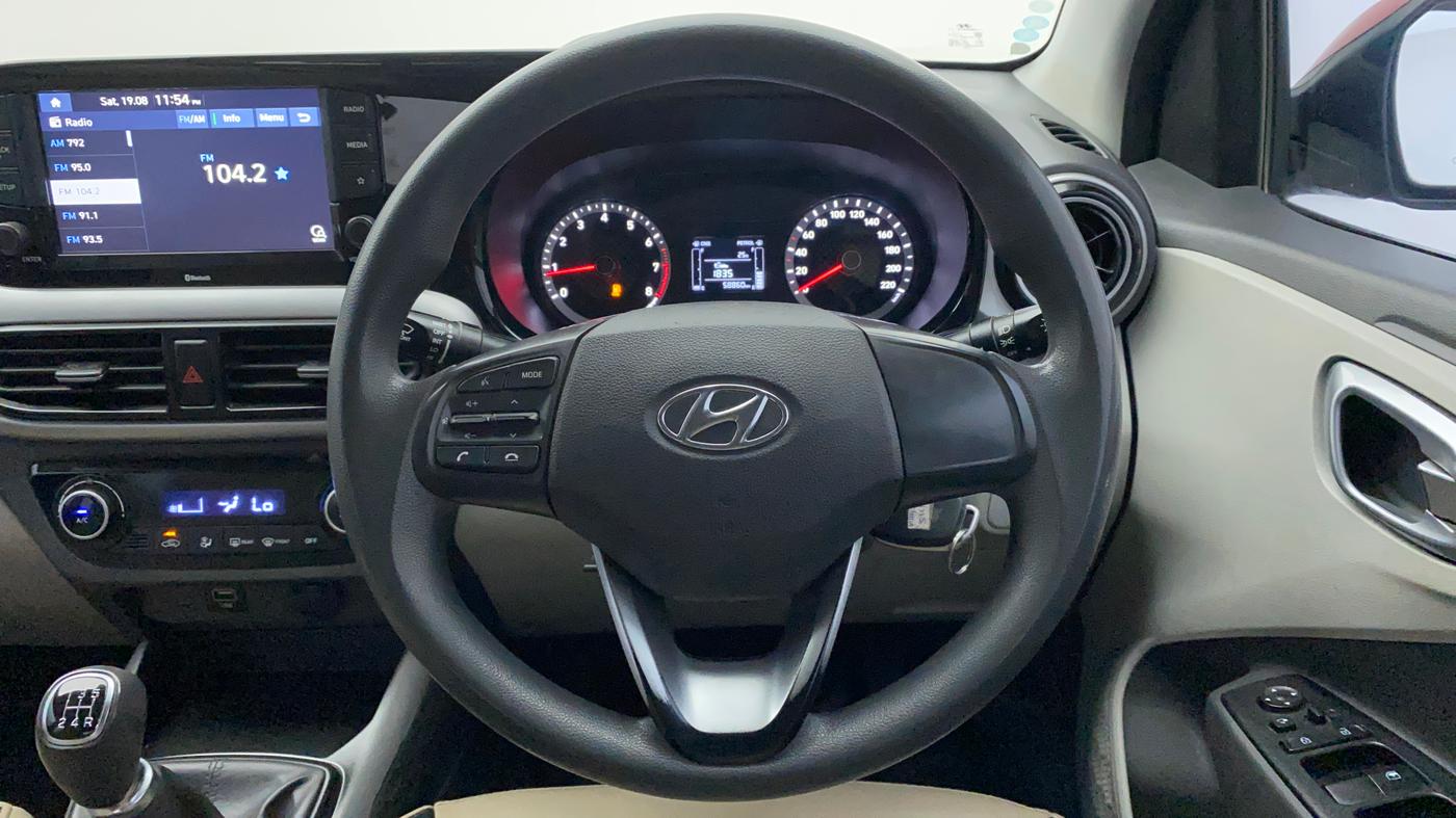 2020 Hyundai GRAND I10 NIOS SPORTZ 1.2 KAPPA VTVT CNG, CNG, Manual, 59,131 km, Steering Wheel Close Up