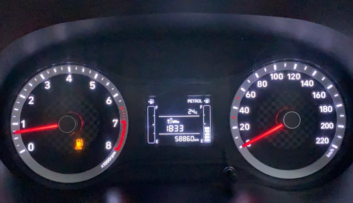 2020 Hyundai GRAND I10 NIOS SPORTZ 1.2 KAPPA VTVT CNG, CNG, Manual, 59,131 km, Odometer Image