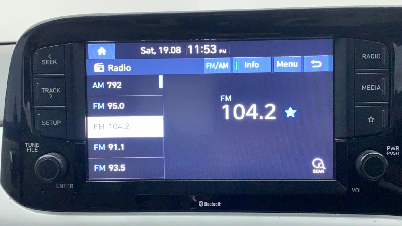 2020 Hyundai GRAND I10 NIOS SPORTZ 1.2 KAPPA VTVT CNG, CNG, Manual, 59,131 km, Infotainment System