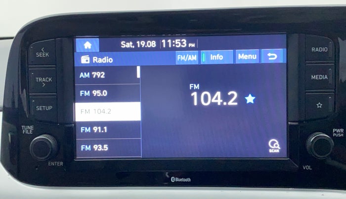 2020 Hyundai GRAND I10 NIOS SPORTZ 1.2 KAPPA VTVT CNG, CNG, Manual, 59,131 km, Infotainment System