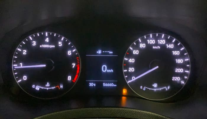 2019 Hyundai Creta SX (O) EXECUTIVE 1.6 PETROL, Petrol, Manual, 56,659 km, Odometer Image