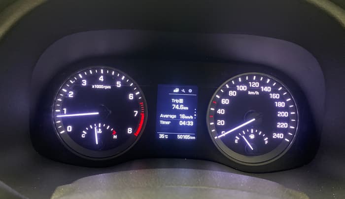 2018 Hyundai Tucson 2WD MT PETROL, Petrol, Manual, 50,164 km, Odometer Image