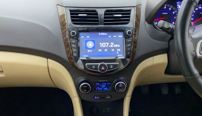 2017 Hyundai Verna FLUIDIC 1.6 SX VTVT, Petrol, Manual, 23,938 km, Air Conditioner