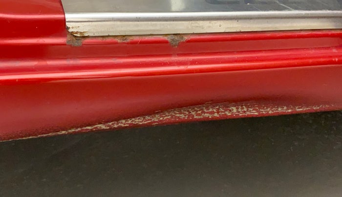 2014 Maruti Celerio VXI, Petrol, Manual, 57,598 km, Right running board - Slightly dented