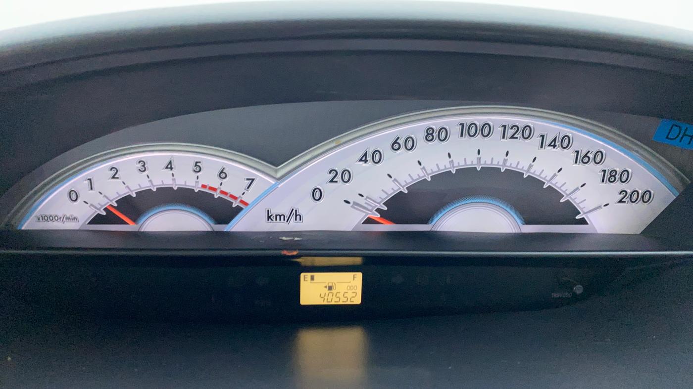 2012 Toyota Etios VD, Diesel, Manual, 40,451 km, Odometer View