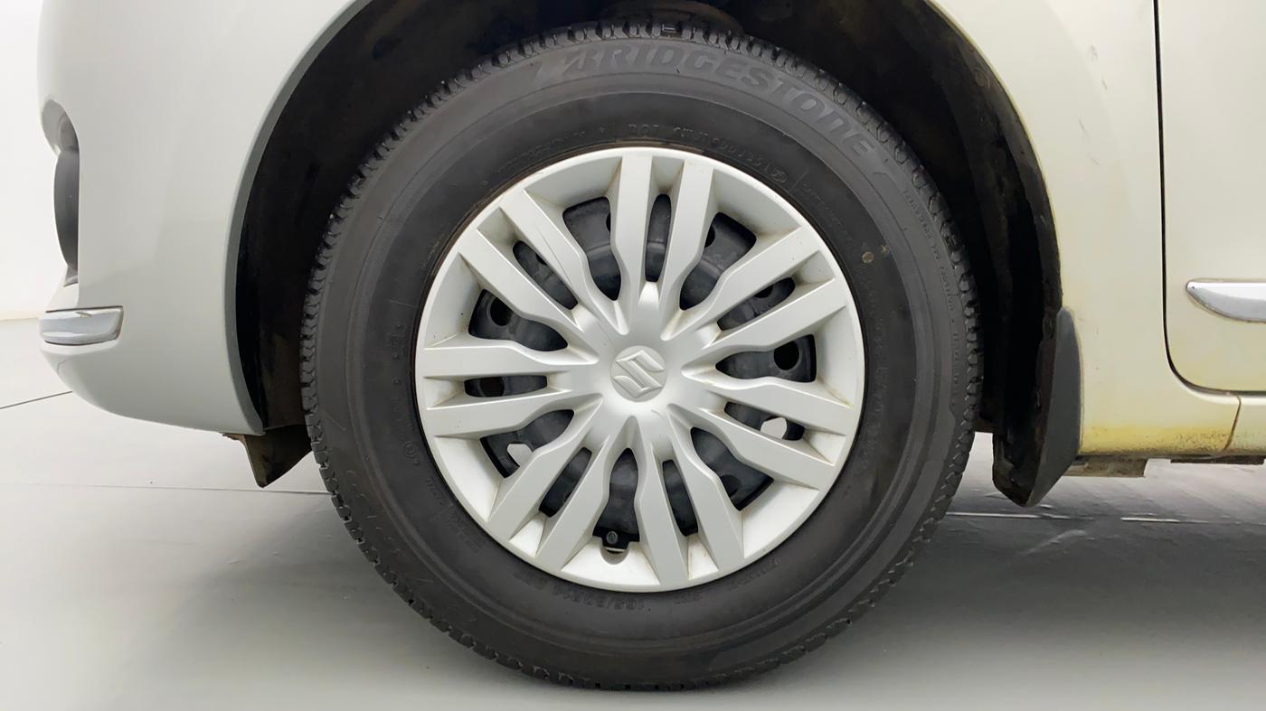2018 Maruti Dzire VXI, Petrol, Manual, 14,636 km, Left Front Wheel