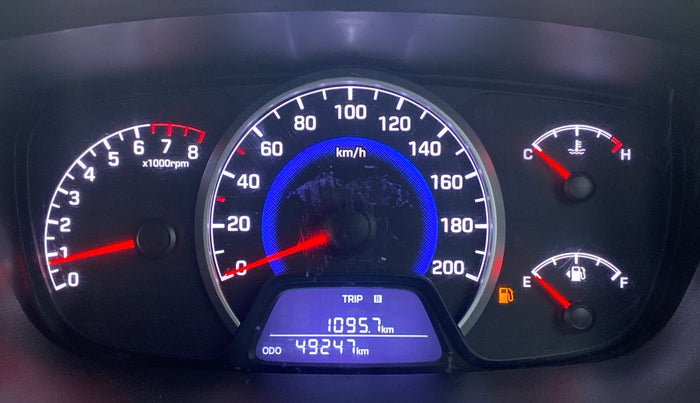 2017 Hyundai Grand i10 MAGNA 1.2 KAPPA VTVT, Petrol, Manual, 49,450 km, Odometer Image