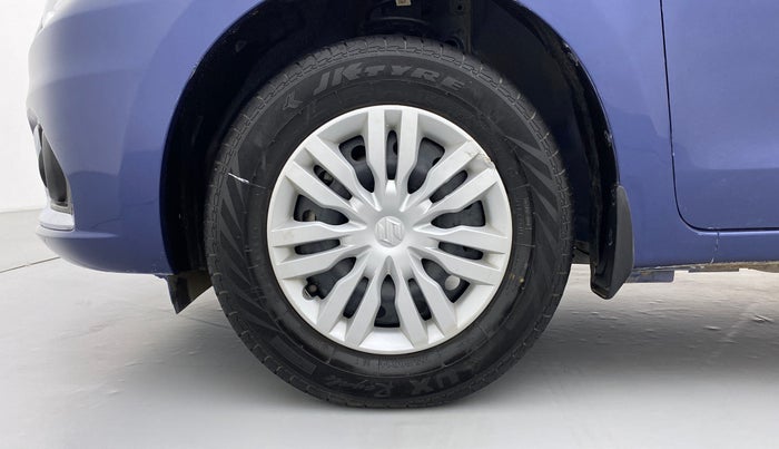 2020 Maruti Dzire VXI, Petrol, Manual, 13,140 km, Left Front Wheel