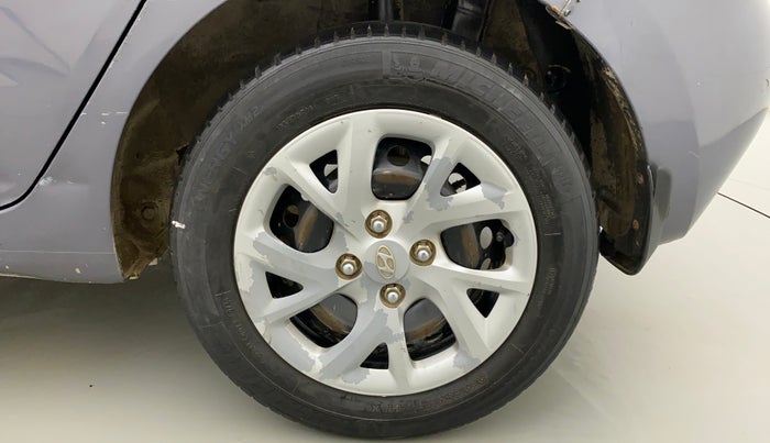 2017 Hyundai Grand i10 SPORTZ 1.2 KAPPA VTVT, CNG, Manual, 75,190 km, Left Rear Wheel