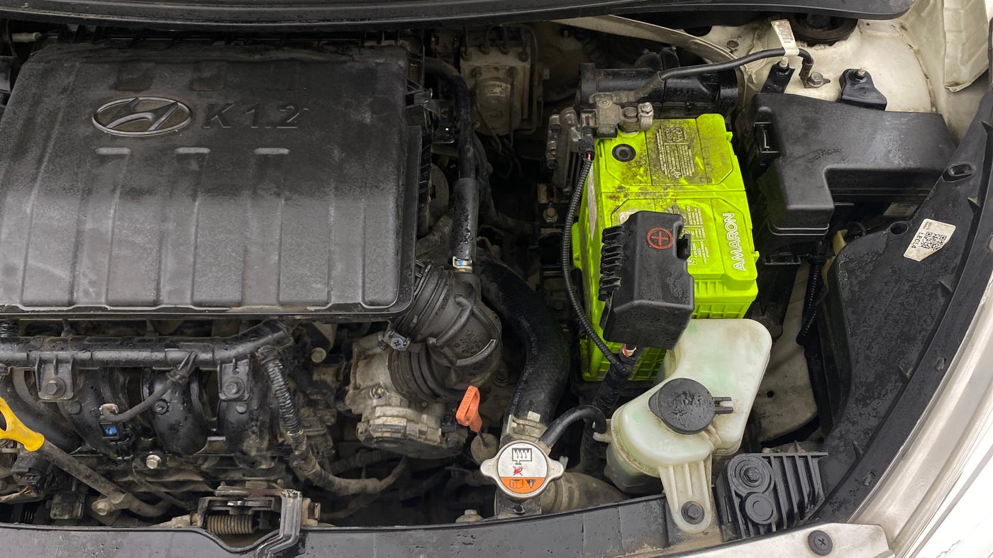 2019 Hyundai Grand i10 SPORTZ AT 1.2 KAPPA VTVT, Petrol, Automatic, 50,650 km, Engine View - Left
