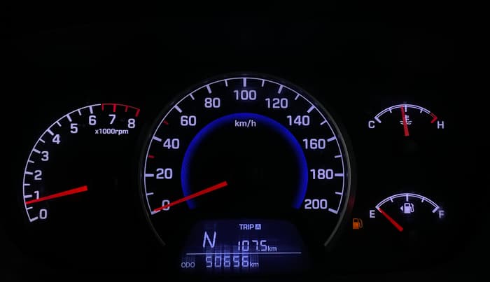 2019 Hyundai Grand i10 SPORTZ AT 1.2 KAPPA VTVT, Petrol, Automatic, 50,650 km, Odometer Image