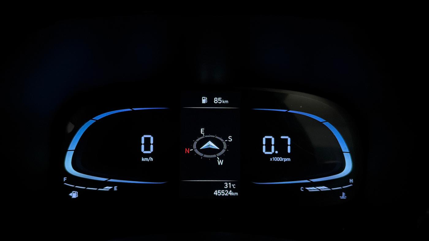 2023 Hyundai EXTER SX (O) CONNECT 1.2 MT DUAL TONE, Petrol, Manual, 45,550 km, Odometer Image
