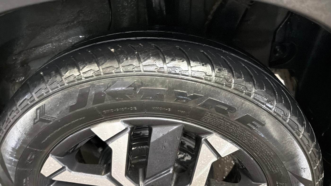 2023 Hyundai EXTER SX (O) CONNECT 1.2 MT DUAL TONE, Petrol, Manual, 45,550 km, Left Rear Tyre Tread