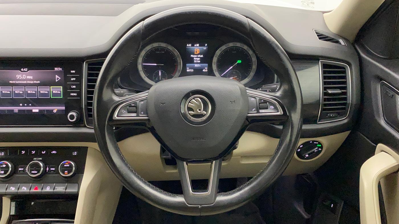2017 Skoda Kodiaq STYLE 2.0 TDI 4X4 AT, Diesel, Automatic, 91,008 km, Steering Wheel Close Up