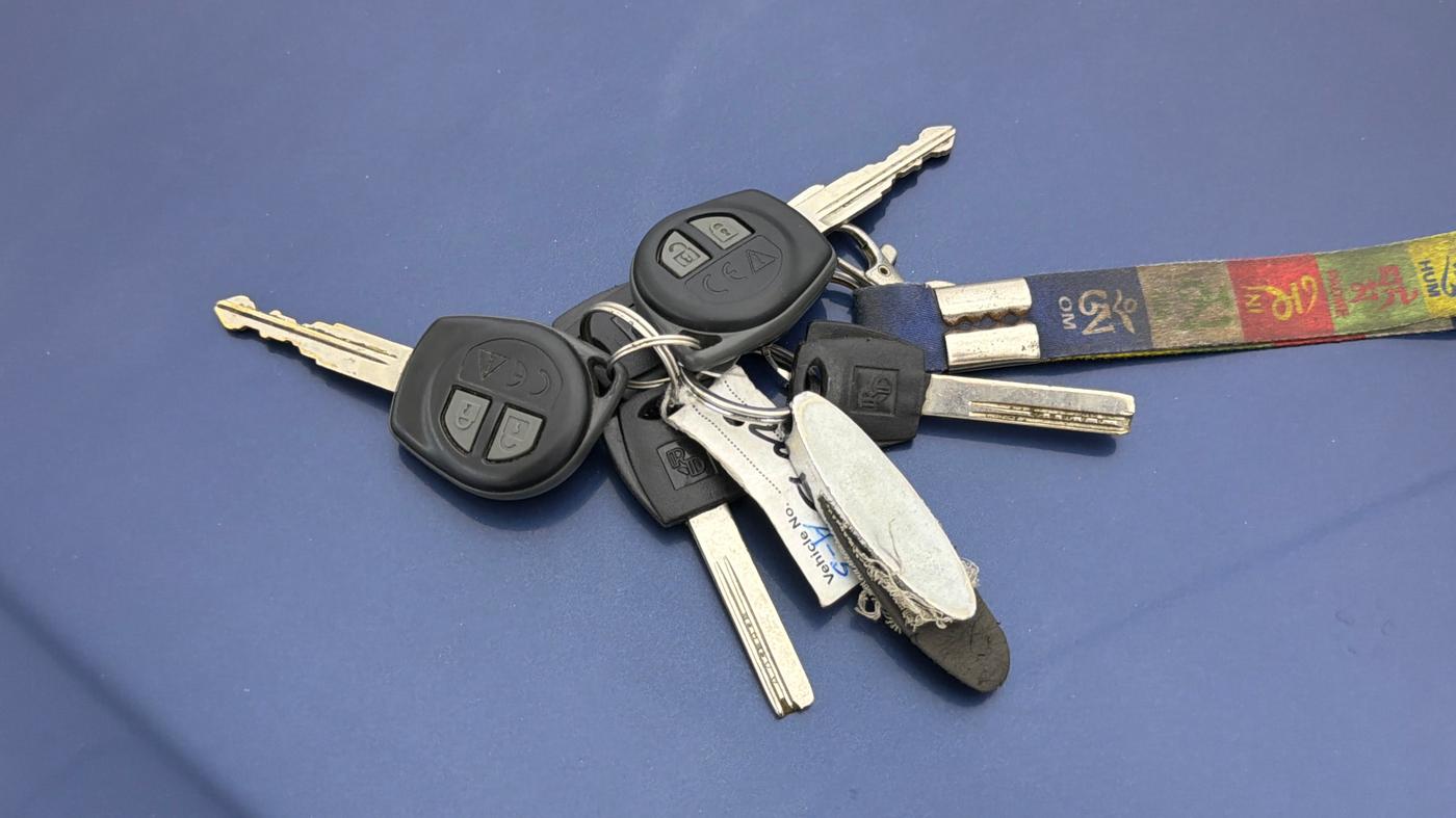 2019 Maruti Baleno DELTA PETROL 1.2, Petrol, Manual, 56,566 km, Key Close Up