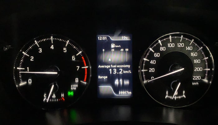 2022 Maruti Baleno ZETA PETROL 1.2, Petrol, Manual, 39,857 km, Odometer Image