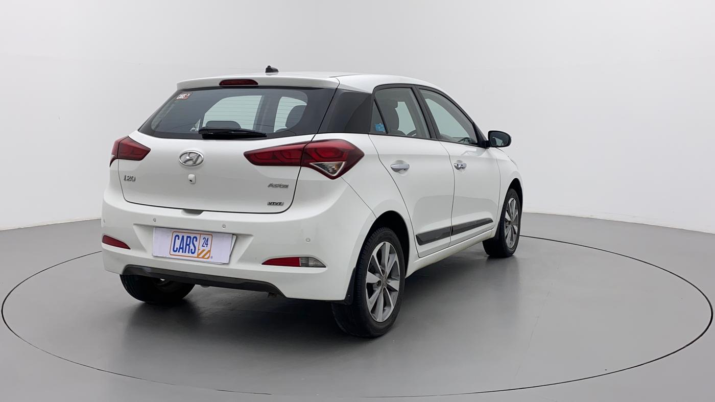 2016 Hyundai Elite i20 ASTA 1.2 (O), Petrol, Manual, 50,806 km, Right Back Diagonal