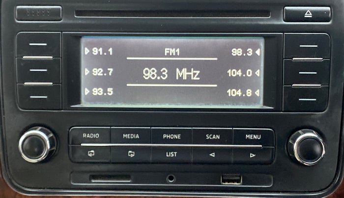 2015 Skoda Rapid 1.5 TDI AT STYLE PLUS, Diesel, Automatic, 59,133 km, Infotainment System