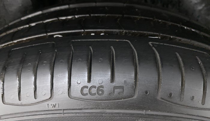 2015 Skoda Rapid 1.5 TDI AT STYLE PLUS, Diesel, Automatic, 59,133 km, Right Rear Tyre Tread