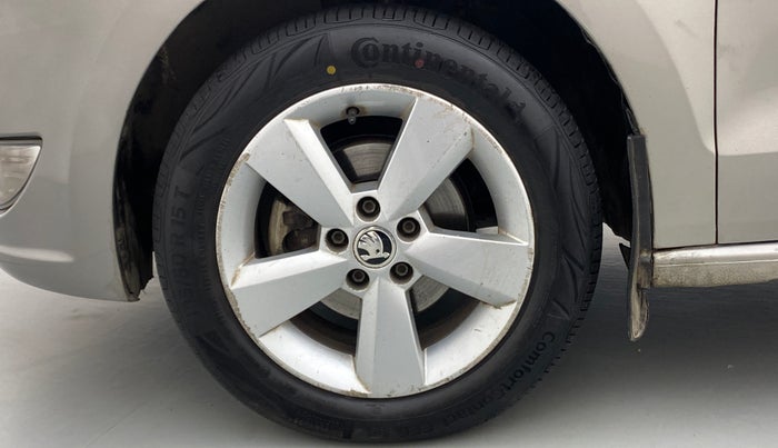 2015 Skoda Rapid 1.5 TDI AT STYLE PLUS, Diesel, Automatic, 59,133 km, Left Front Wheel