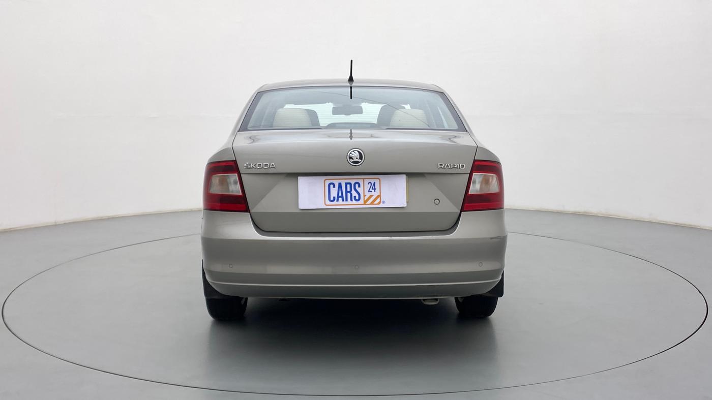 2015 Skoda Rapid 1.5 TDI AT STYLE PLUS, Diesel, Automatic, 59,133 km, Back/Rear