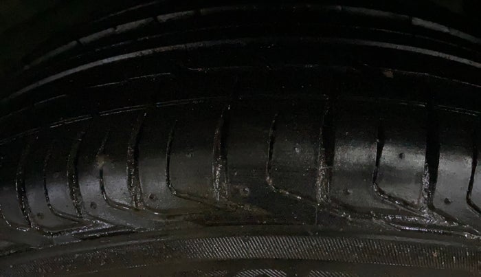 2024 Tata NEXON CREATIVE+ DCA 1.2 PETROL, Petrol, Automatic, 18,392 km, Left Rear Tyre Tread