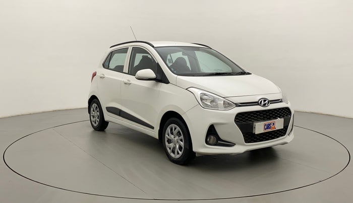 2018 Hyundai Grand i10 SPORTZ 1.2 KAPPA VTVT, CNG, Manual, 19,230 km, Right Front Diagonal