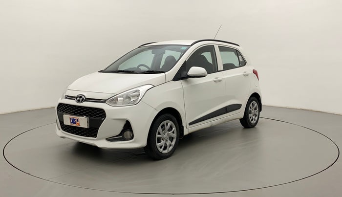 2018 Hyundai Grand i10 SPORTZ 1.2 KAPPA VTVT, CNG, Manual, 19,230 km, Left Front Diagonal