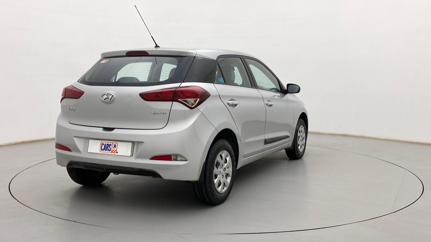2017 Hyundai Elite i20 SPORTZ 1.2, Petrol, Manual, 51,047 km, Right Back Diagonal