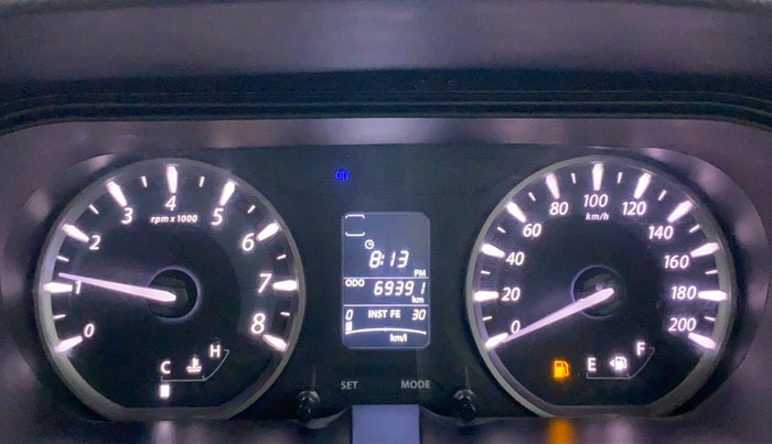 2015 Tata Zest XMS RT, Petrol, Manual, 69,390 km, Odometer Image