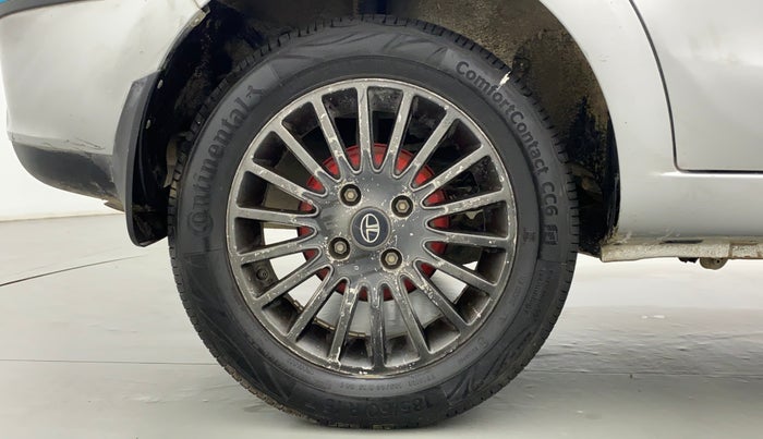 2015 Tata Zest XMS RT, Petrol, Manual, 69,390 km, Right Rear Wheel