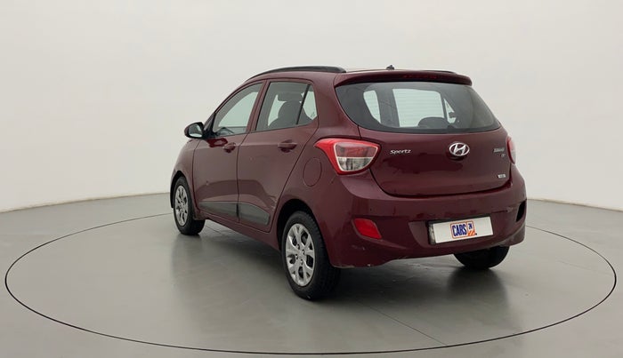 2015 Hyundai Grand i10 SPORTZ 1.2 KAPPA VTVT, Petrol, Manual, 56,871 km, Left Back Diagonal
