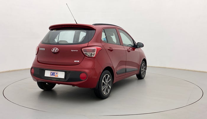 2019 Hyundai Grand i10 SPORTZ AT 1.2 KAPPA VTVT, Petrol, Automatic, 31,649 km, Right Back Diagonal