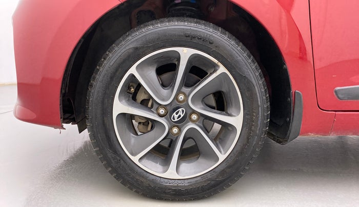 2019 Hyundai Grand i10 SPORTZ AT 1.2 KAPPA VTVT, Petrol, Automatic, 31,649 km, Left Front Wheel