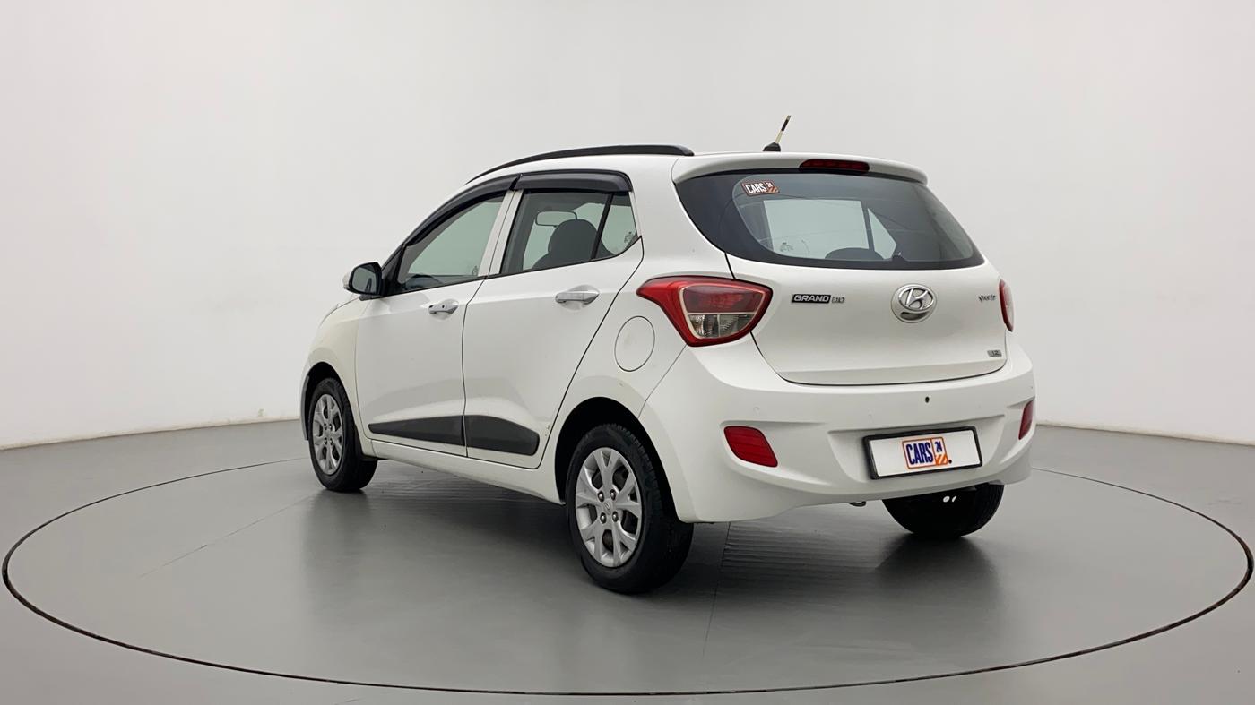 2014 Hyundai Grand i10 SPORTZ 1.2 KAPPA VTVT, Petrol, Manual, 57,821 km, Left Back Diagonal
