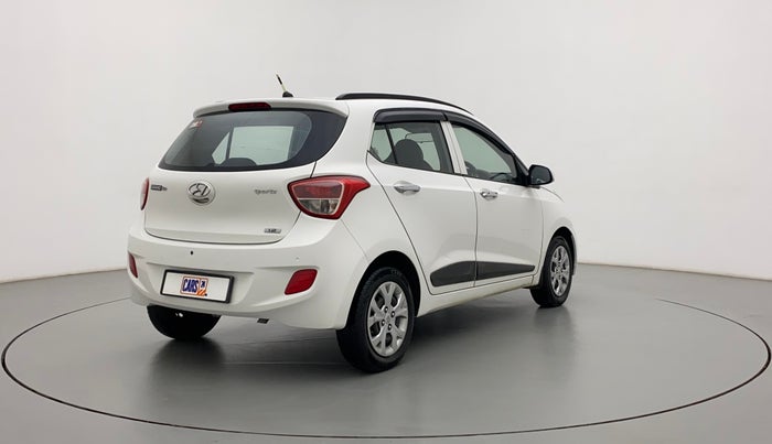 2014 Hyundai Grand i10 SPORTZ 1.2 KAPPA VTVT, Petrol, Manual, 57,821 km, Right Back Diagonal
